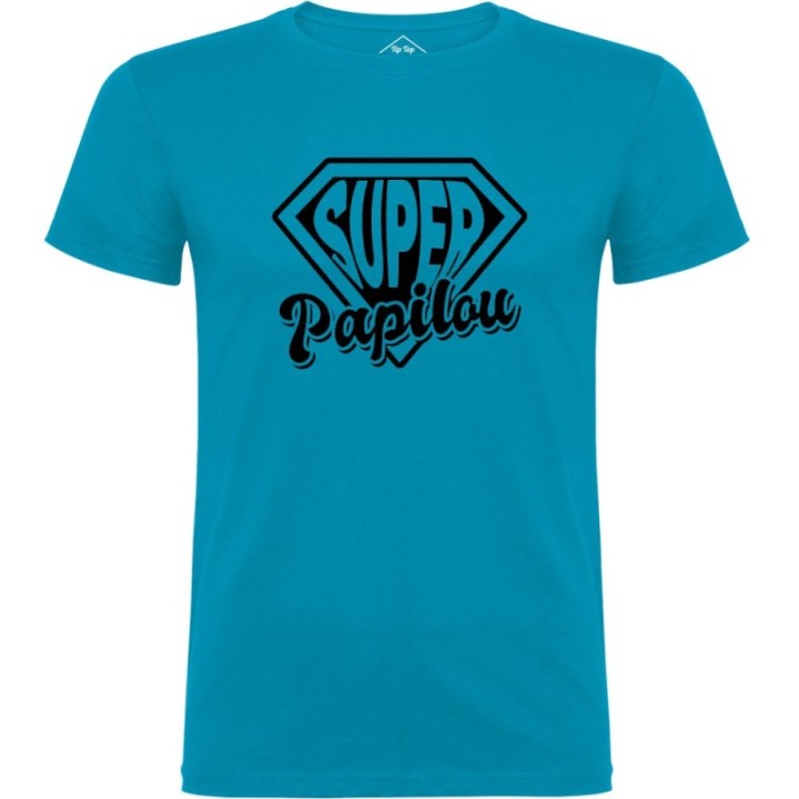 Tip Top Tshirt - T-shirt Homme Super Papilou - Made in France