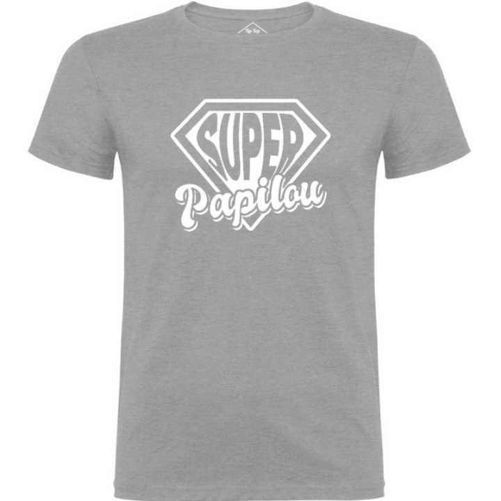 Tip Top Tshirt - T-shirt Homme Super Papilou - Made in France