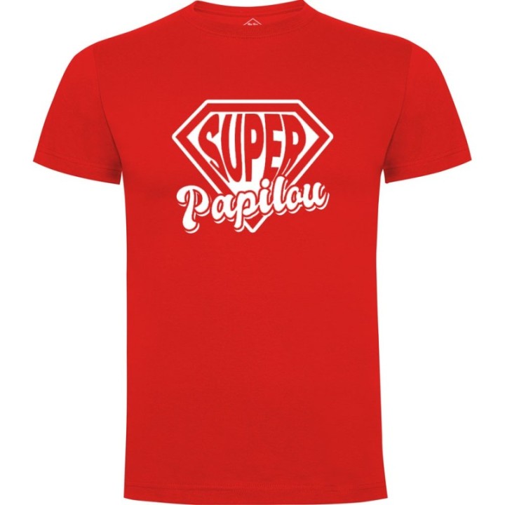 Tip Top Tshirt - T-shirt Homme Super Papilou - Made in France