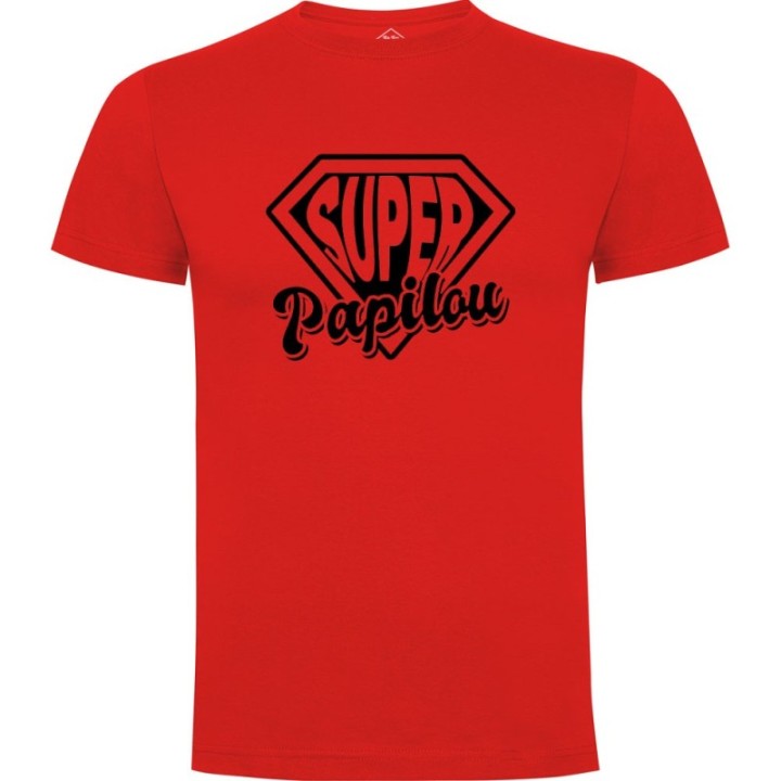 Tip Top Tshirt - T-shirt Homme Super Papilou - Made in France