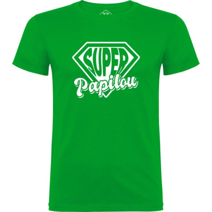 Tip Top Tshirt - T-shirt Homme Super Papilou - Made in France