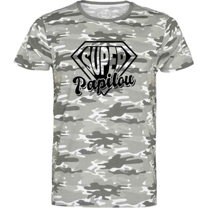 Tip Top Tshirt - T-shirt Homme Super Papilou - Made in France