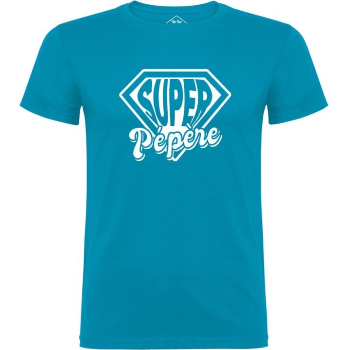 Tip Top Tshirt - T-shirt Homme Super Pépère - Made in France