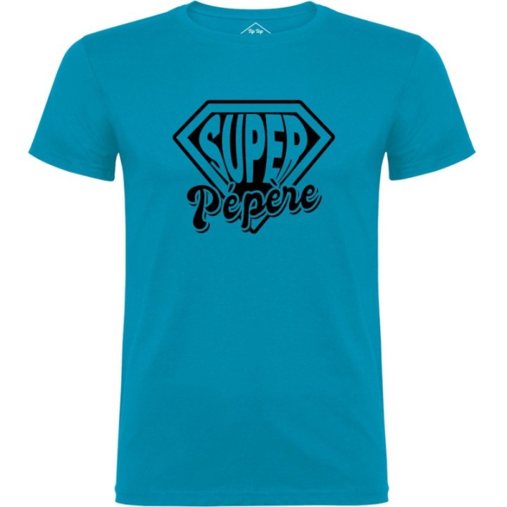 Tip Top Tshirt - T-shirt Homme Super Pépère - Made in France