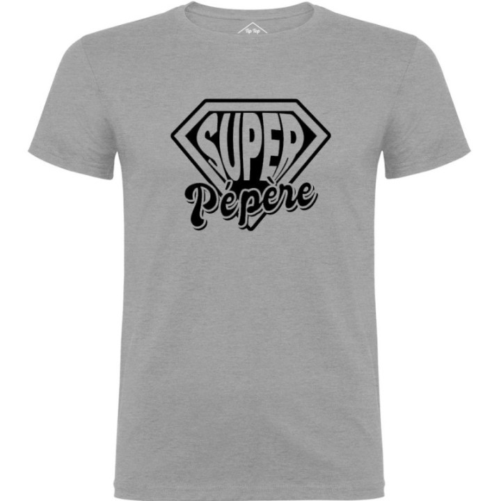 Tip Top Tshirt - T-shirt Homme Super Pépère - Made in France