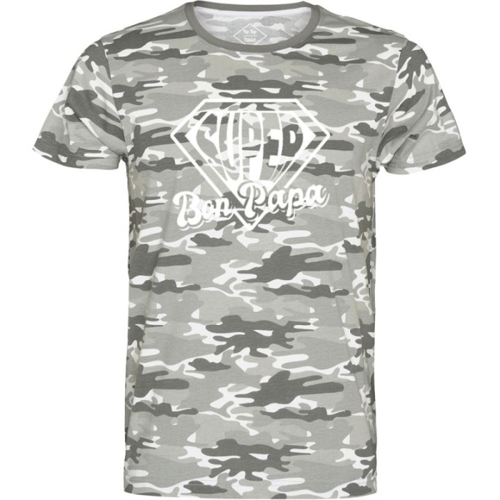 Tip Top Tshirt - T-shirt Homme Super Bon Papa - Made in France