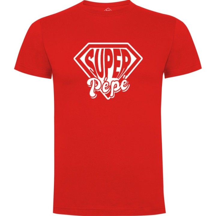 Tip Top Tshirt - T-shirt Homme Super Pépé - Made in France