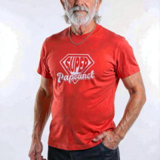 Tip Top Tshirt - T-shirt Homme Super Papounet - Made in France