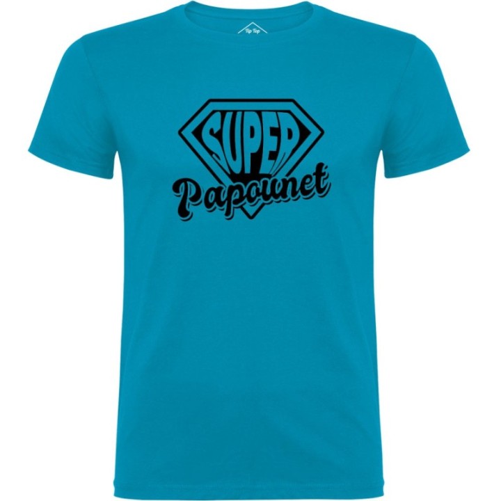 Tip Top Tshirt - T-shirt Homme Super Papounet - Made in France
