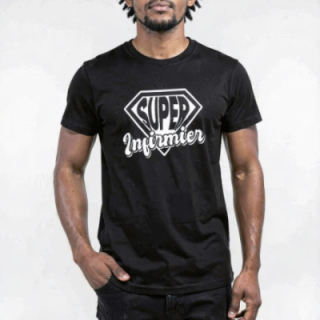 Tip Top Tshirt - T-shirt Homme Super Infirmier - Made in France