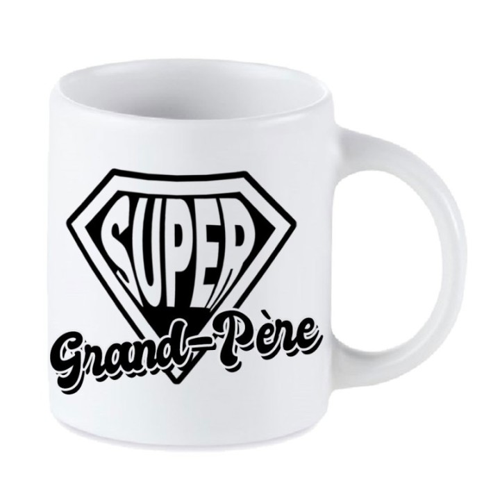 Tip Top Tshirt - Mug Super Grand-père - Made in France