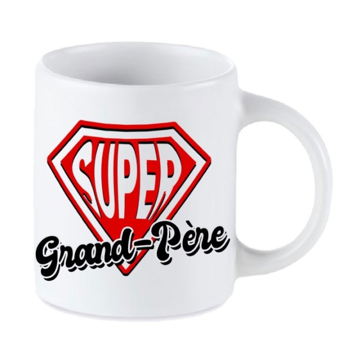 Tip Top Tshirt - Mug Super Grand-père - Made in France