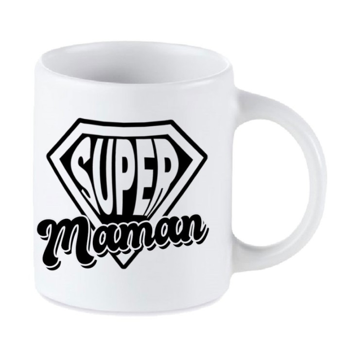 Tip Top Tshirt - Mug Super Maman - Made in France