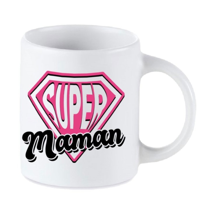 Tip Top Tshirt - Mug Super Maman - Made in France