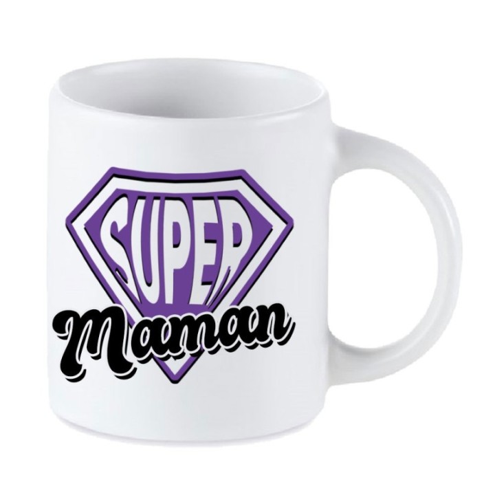 Tip Top Tshirt - Mug Super Maman - Made in France