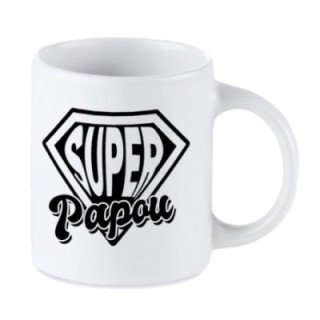 Tip Top Tshirt - Mug Super Papou - Made in France