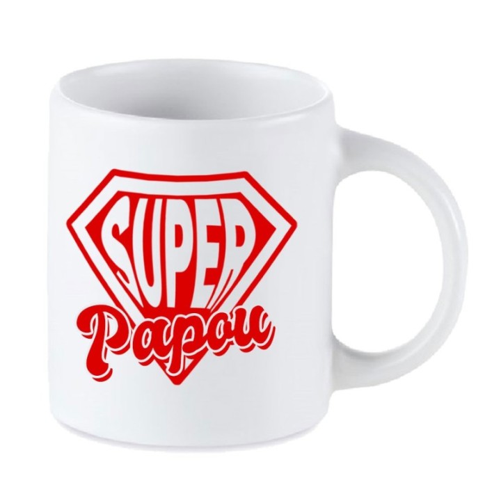 Tip Top Tshirt - Mug Super Papou - Made in France