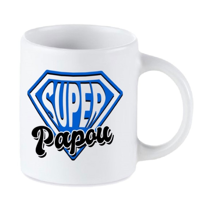 Tip Top Tshirt - Mug Super Papou - Made in France
