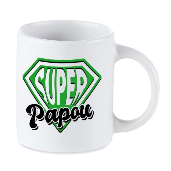 Tip Top Tshirt - Mug Super Papou - Made in France