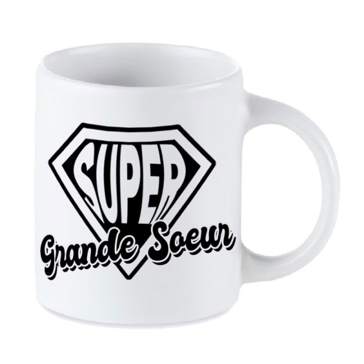 Tip Top Tshirt - Mug Super Grande soeur - Made in France