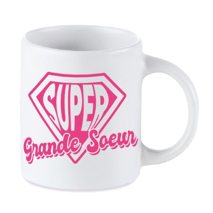 Tip Top Tshirt - Mug Super Grande soeur - Made in France