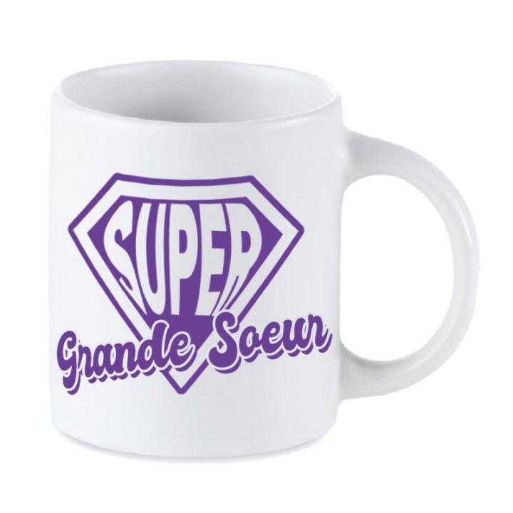 Tip Top Tshirt - Mug Super Grande soeur - Made in France
