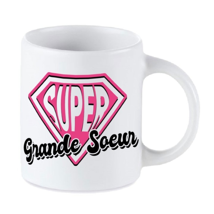 Tip Top Tshirt - Mug Super Grande soeur - Made in France