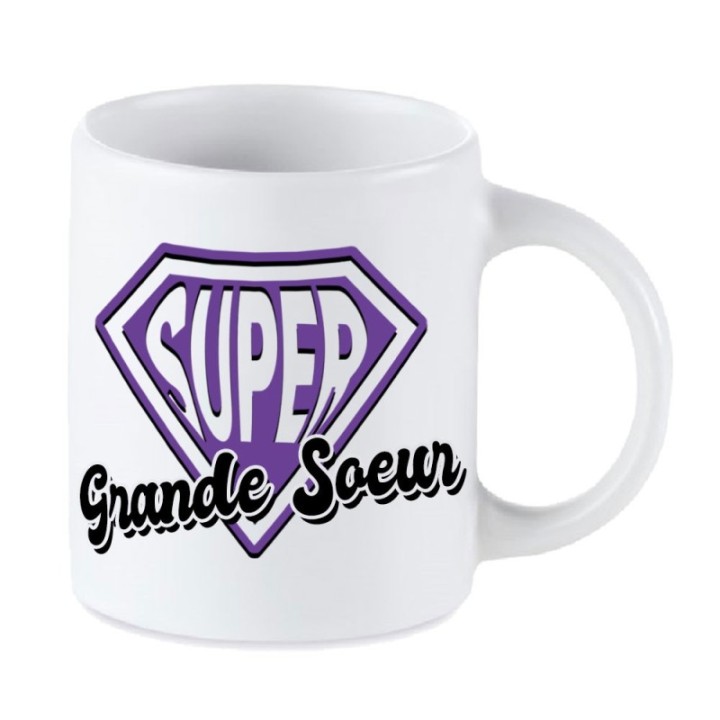 Tip Top Tshirt - Mug Super Grande soeur - Made in France