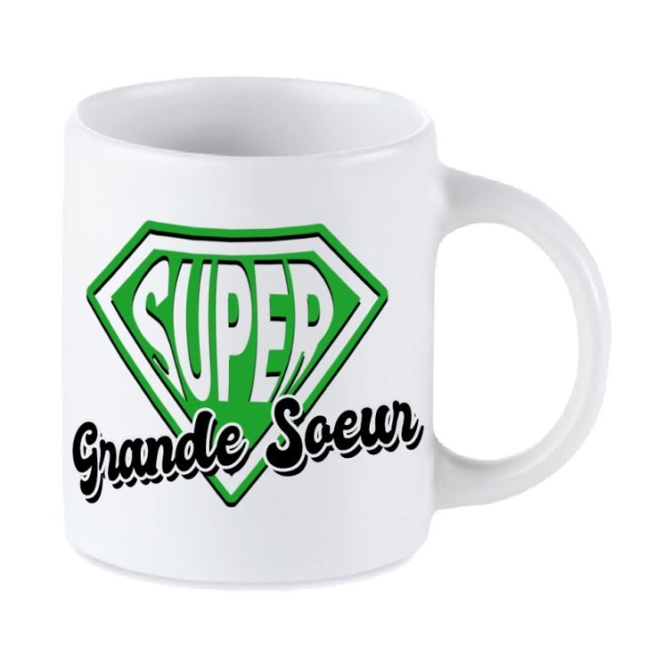 Tip Top Tshirt - Mug Super Grande soeur - Made in France