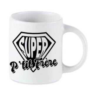 Tip Top Tshirt - Mug Super P'tit frère - Made in France