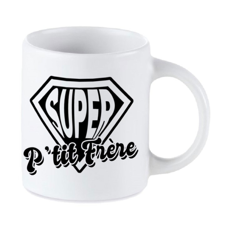 Tip Top Tshirt - Mug Super P'tit frère - Made in France