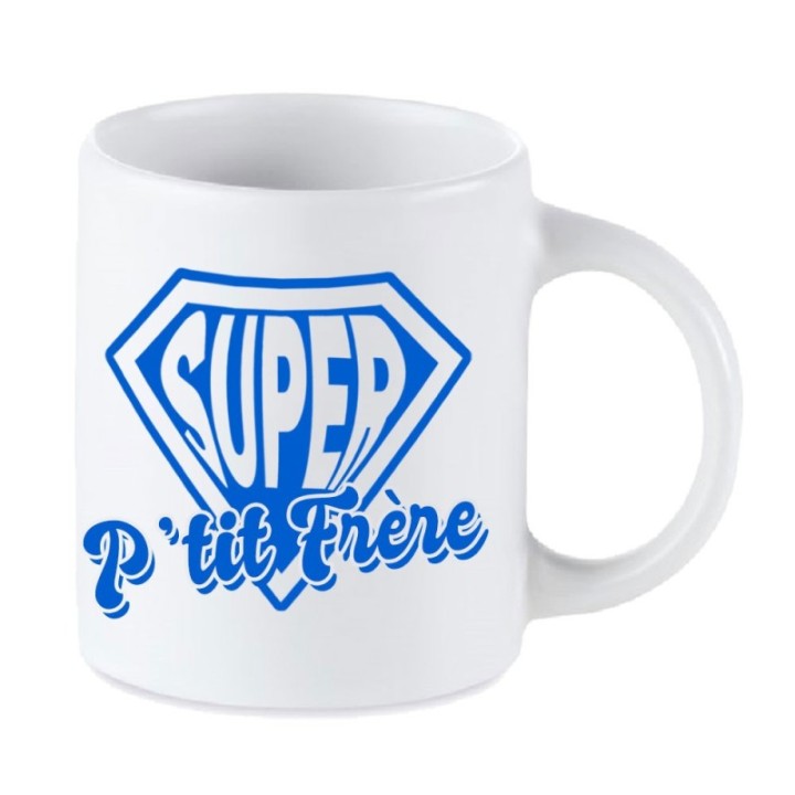 Tip Top Tshirt - Mug Super P'tit frère - Made in France