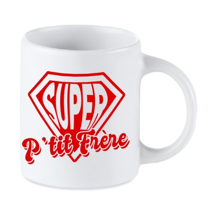 Tip Top Tshirt - Mug Super P'tit frère - Made in France
