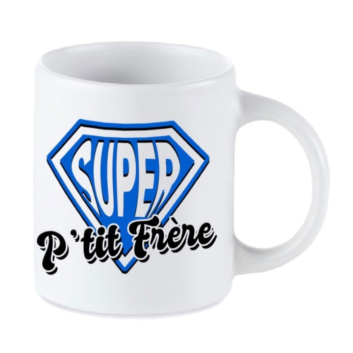 Tip Top Tshirt - Mug Super P'tit frère - Made in France