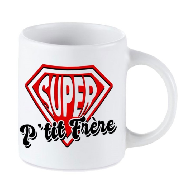 Tip Top Tshirt - Mug Super P'tit frère - Made in France