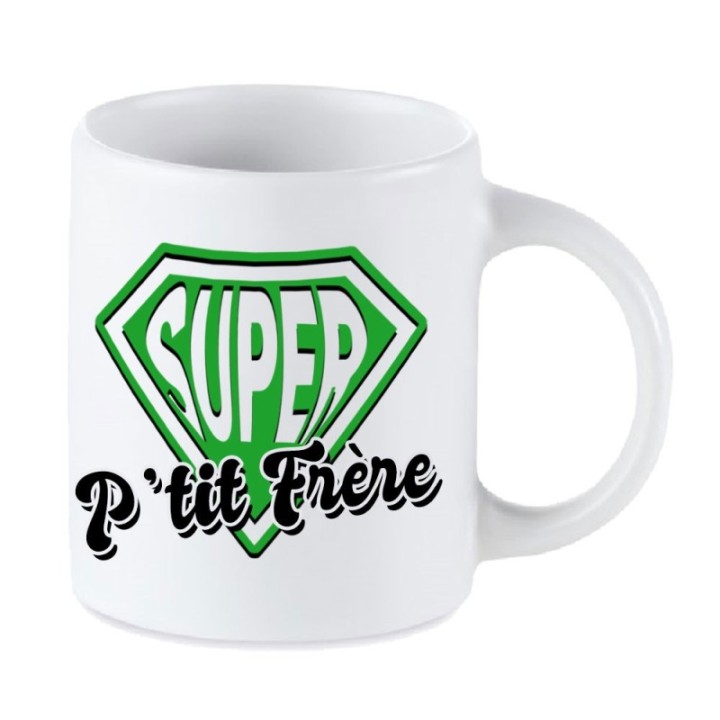 Tip Top Tshirt - Mug Super P'tit frère - Made in France