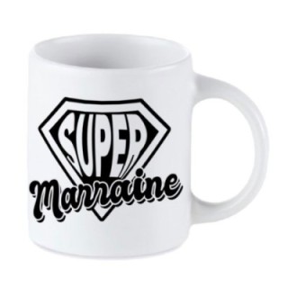 Tip Top Tshirt - Mug Super Marraine - Made in France