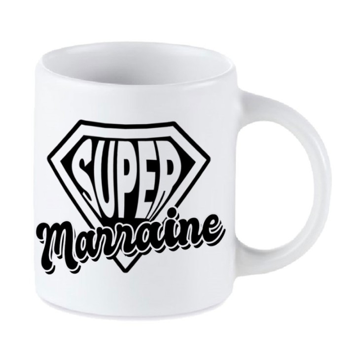 Tip Top Tshirt - Mug Super Marraine - Made in France