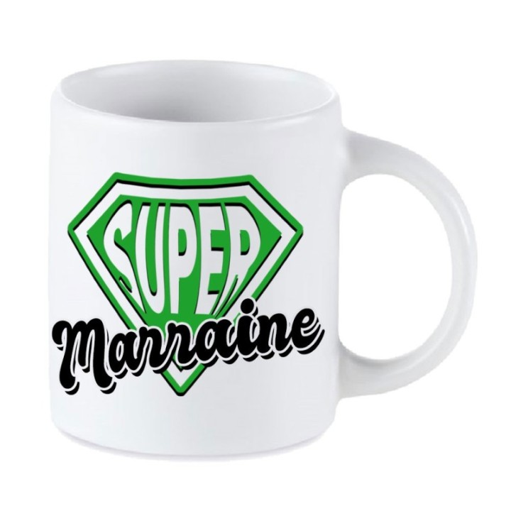 Tip Top Tshirt - Mug Super Marraine - Made in France