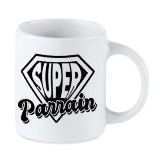 Tip Top Tshirt - Mug Super Parrain - Made in France