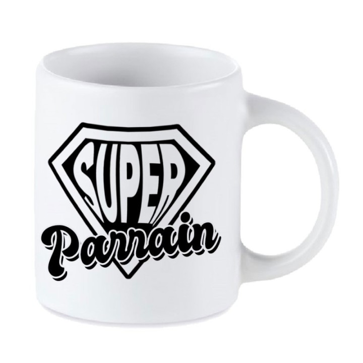 Tip Top Tshirt - Mug Super Parrain - Made in France