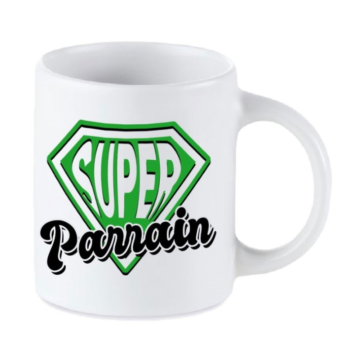 Tip Top Tshirt - Mug Super Parrain - Made in France