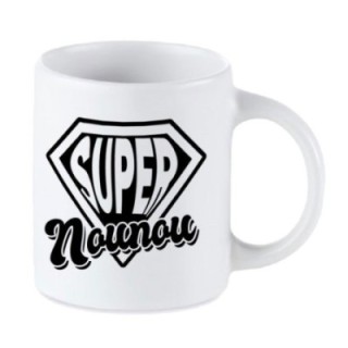 Tip Top Tshirt - Mug Super Nounou - Made in France