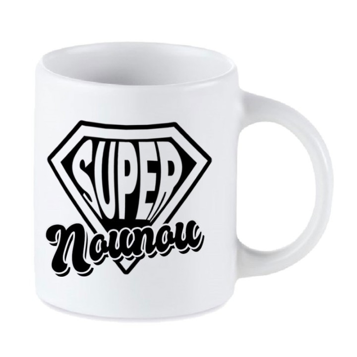 Tip Top Tshirt - Mug Super Nounou - Made in France
