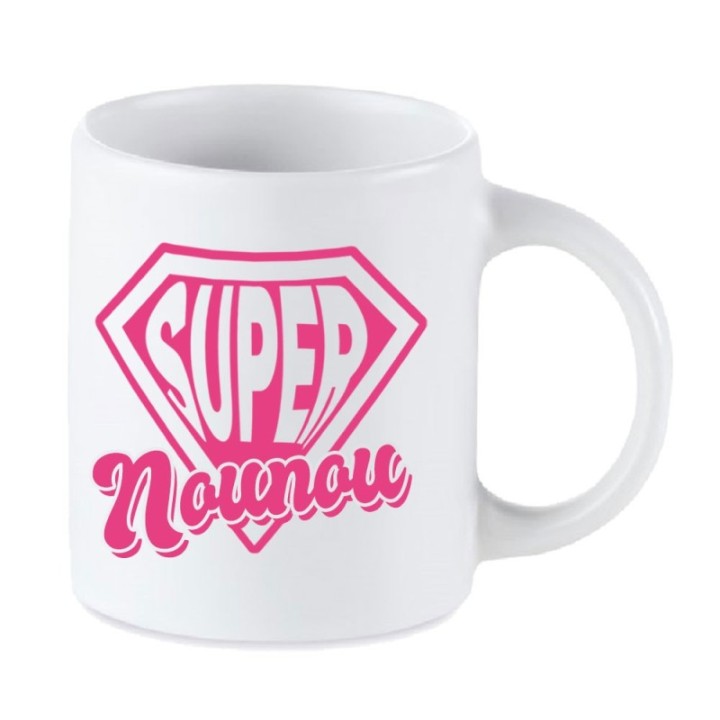 Tip Top Tshirt - Mug Super Nounou - Made in France