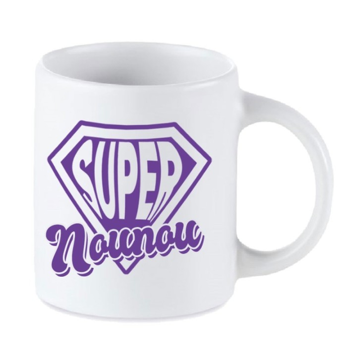 Tip Top Tshirt - Mug Super Nounou - Made in France