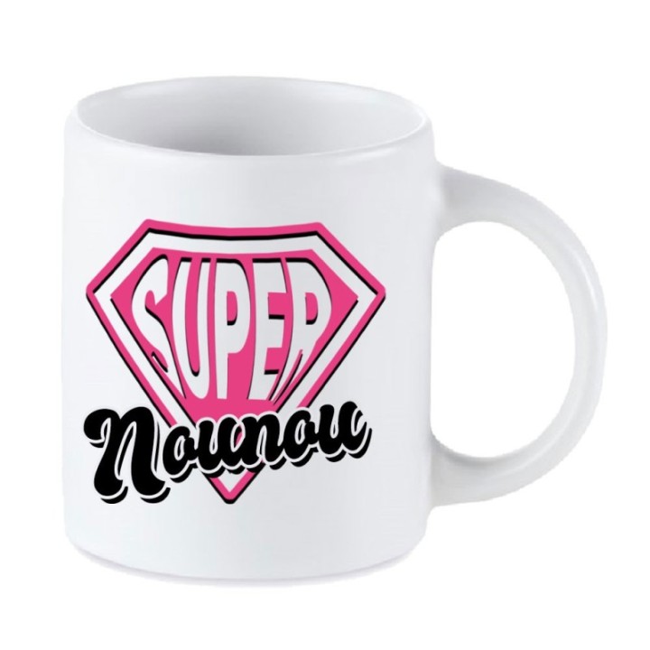Tip Top Tshirt - Mug Super Nounou - Made in France