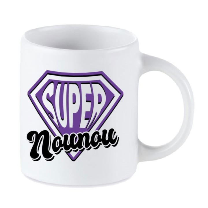 Tip Top Tshirt - Mug Super Nounou - Made in France