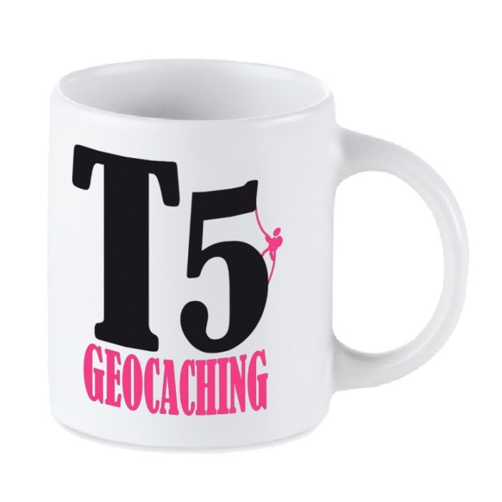 Tip Top Tshirt - Mug T5 Geocaching - Made in France