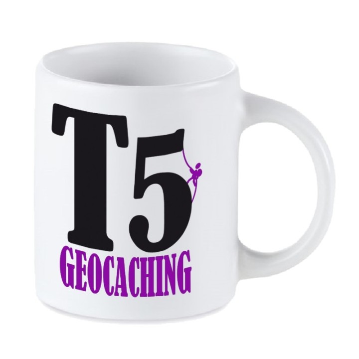 Tip Top Tshirt - Mug T5 Geocaching - Made in France